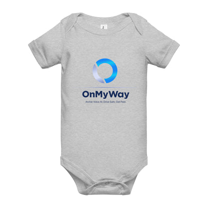 OnMyWay Baby short sleeve one piece