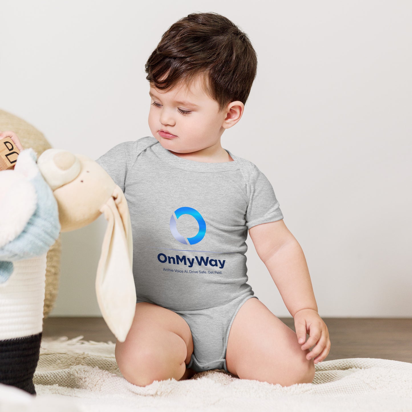 OnMyWay Baby short sleeve one piece