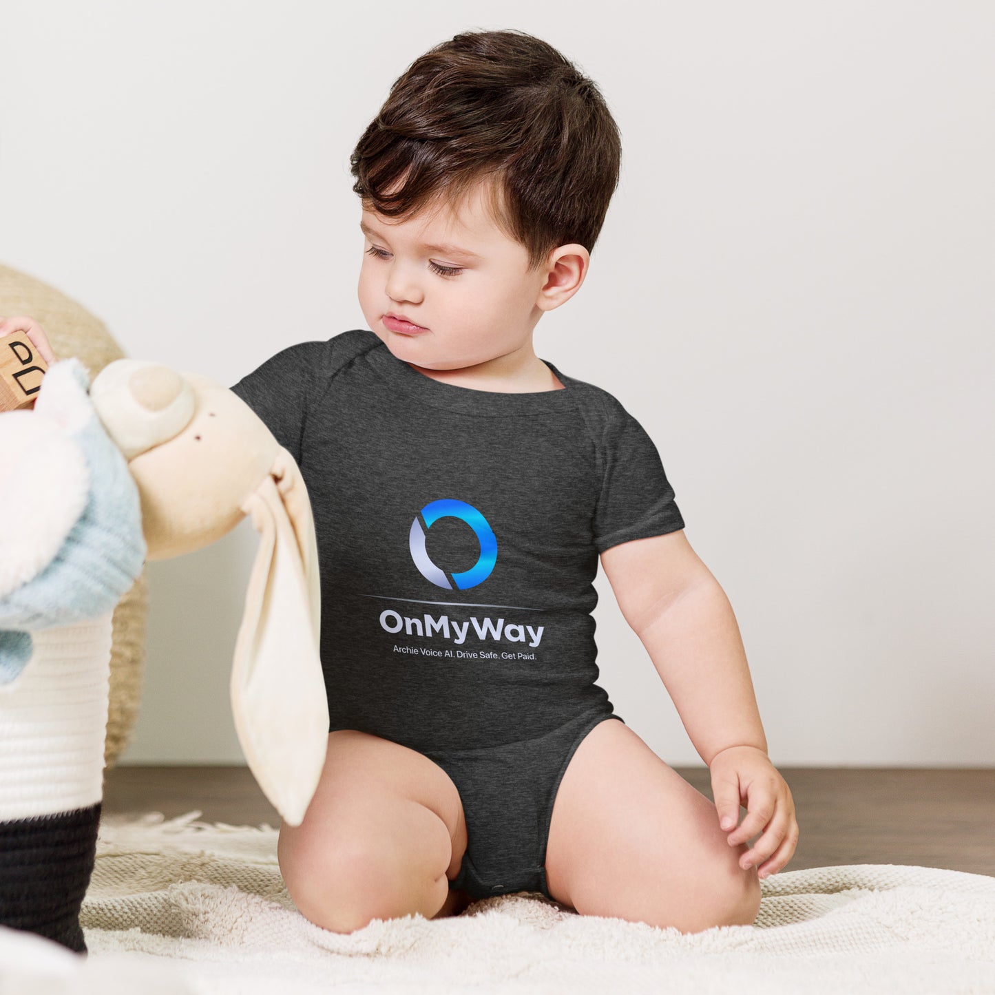 OnMyWay Baby short sleeve one piece