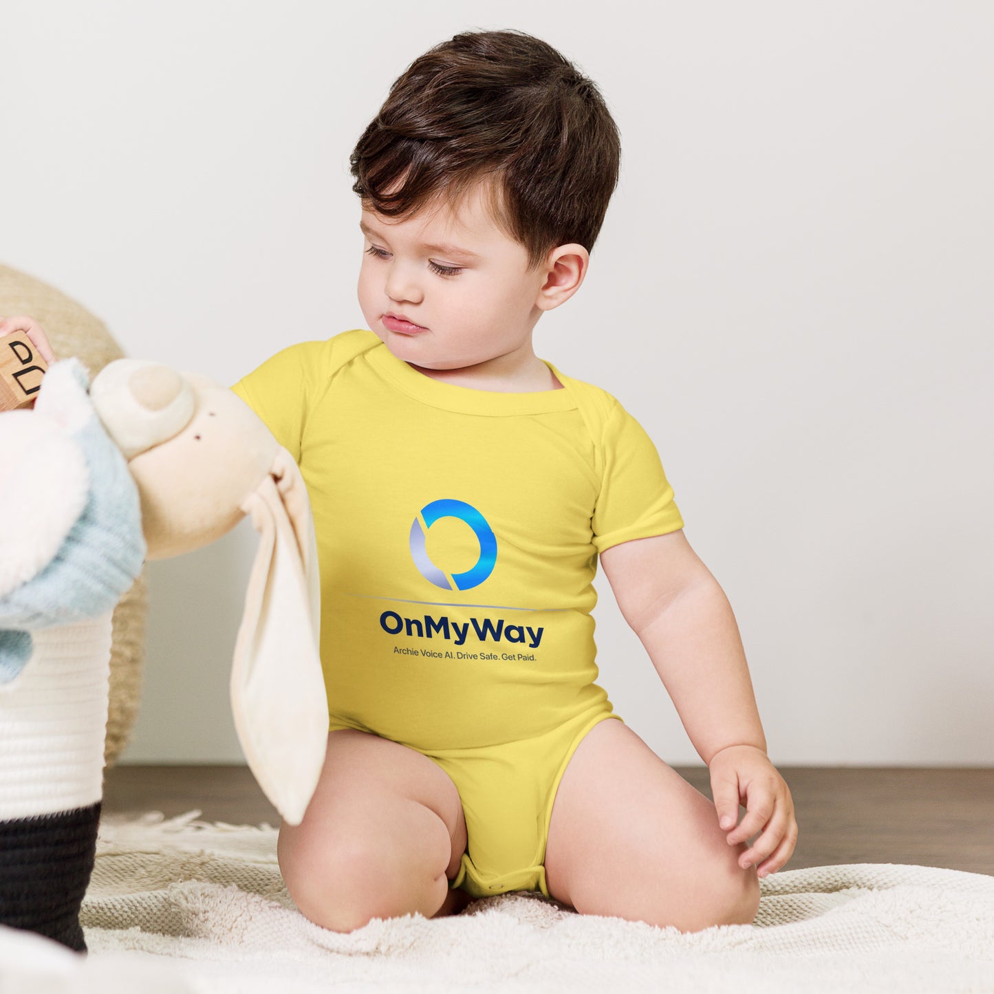 OnMyWay Baby short sleeve one piece