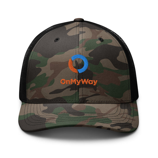OnMyWay Camouflage trucker hat