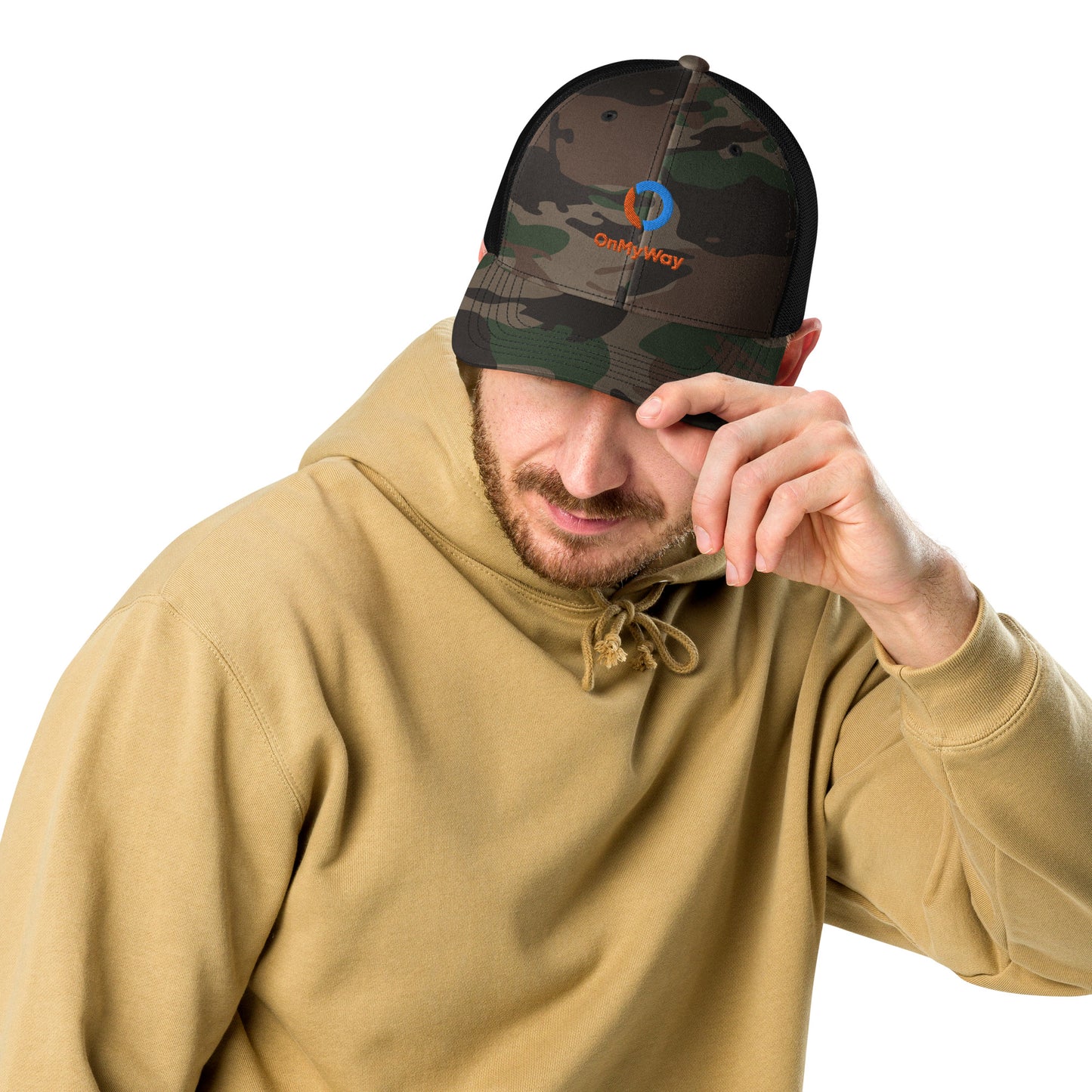 OnMyWay Camouflage trucker hat