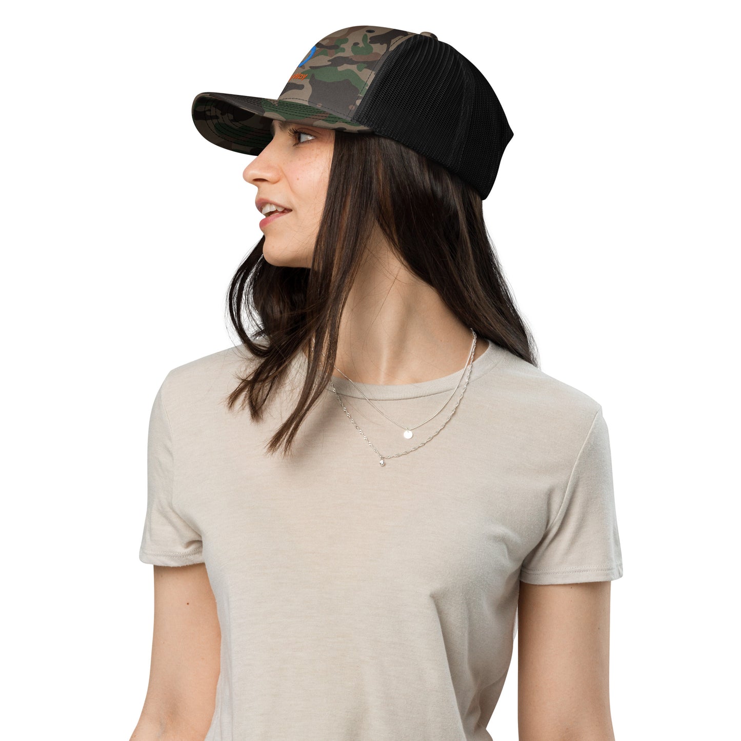 OnMyWay Camouflage trucker hat