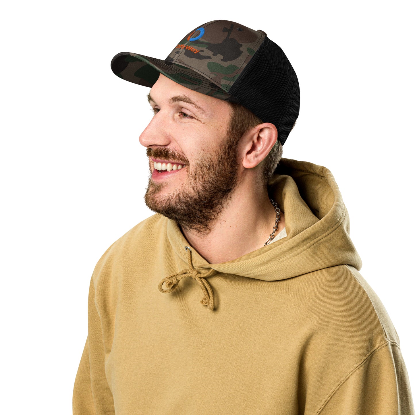 OnMyWay Camouflage trucker hat