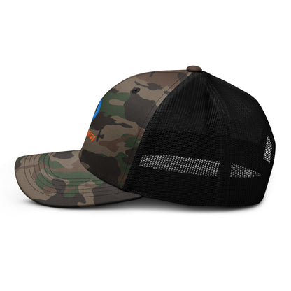 OnMyWay Camouflage trucker hat