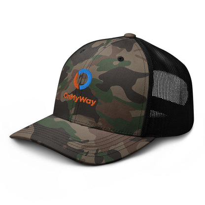 OnMyWay Camouflage trucker hat
