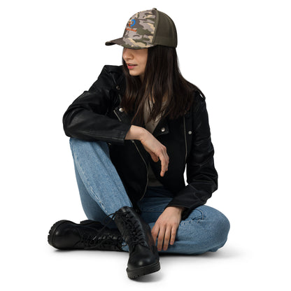 OnMyWay Camouflage trucker hat