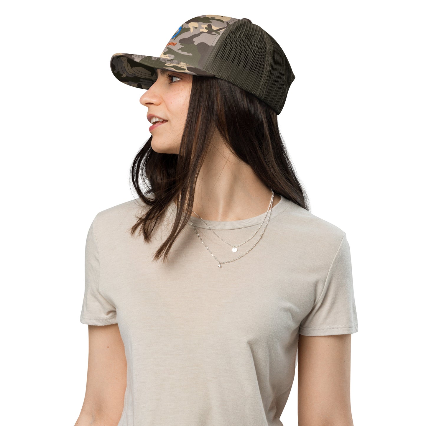OnMyWay Camouflage trucker hat