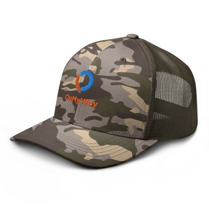 OnMyWay Camouflage trucker hat