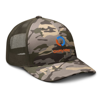 OnMyWay Camouflage trucker hat