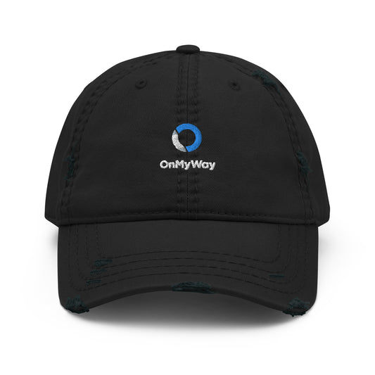 OnMyWay Distressed Dad Hat