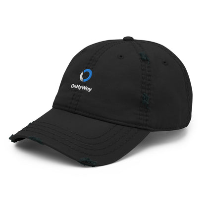 OnMyWay Distressed Dad Hat