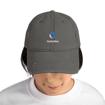 OnMyWay Distressed Dad Hat