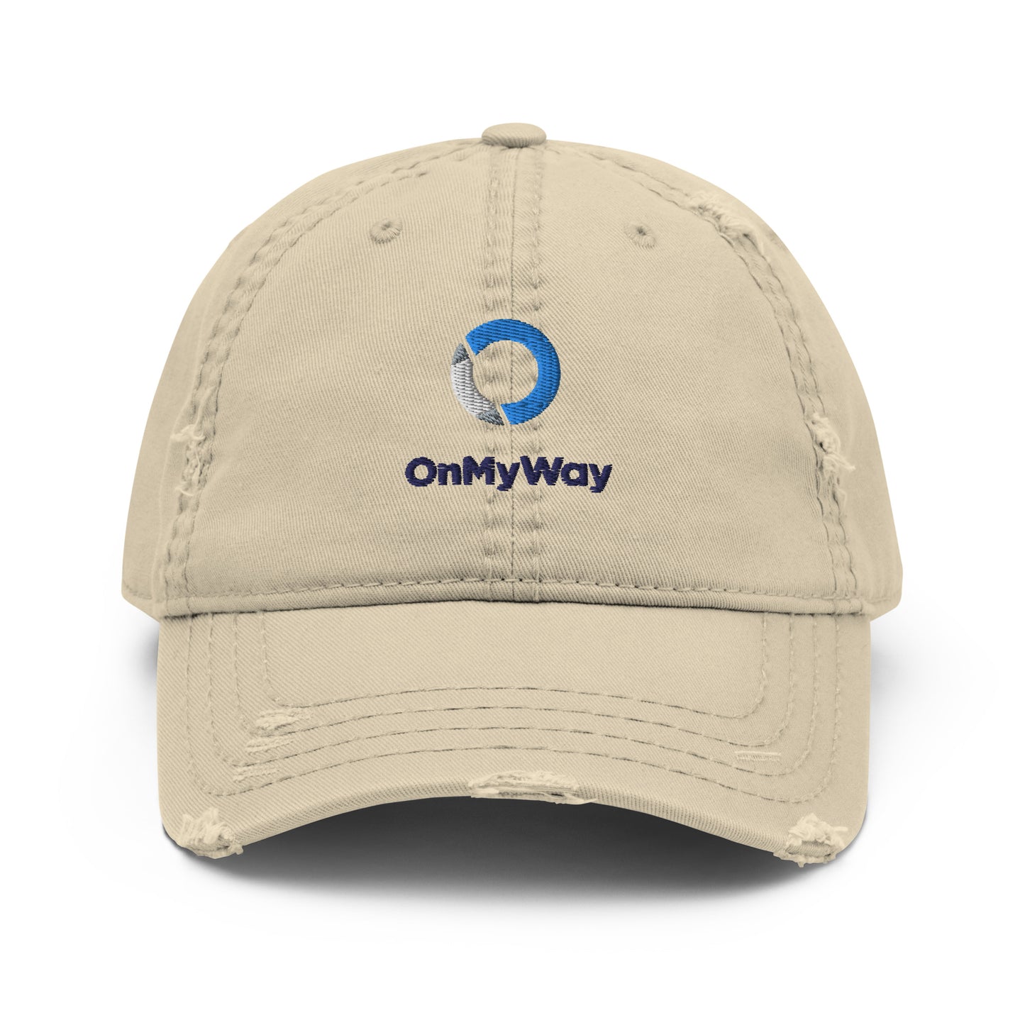 OnMyWay Distressed Dad Hat