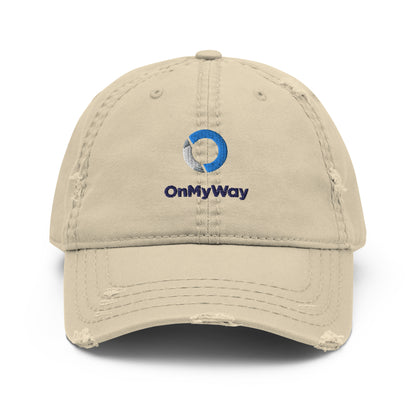 OnMyWay Distressed Dad Hat