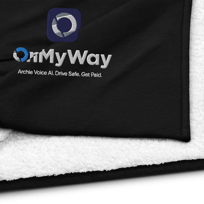 OnMyWay Premium sherpa blanket