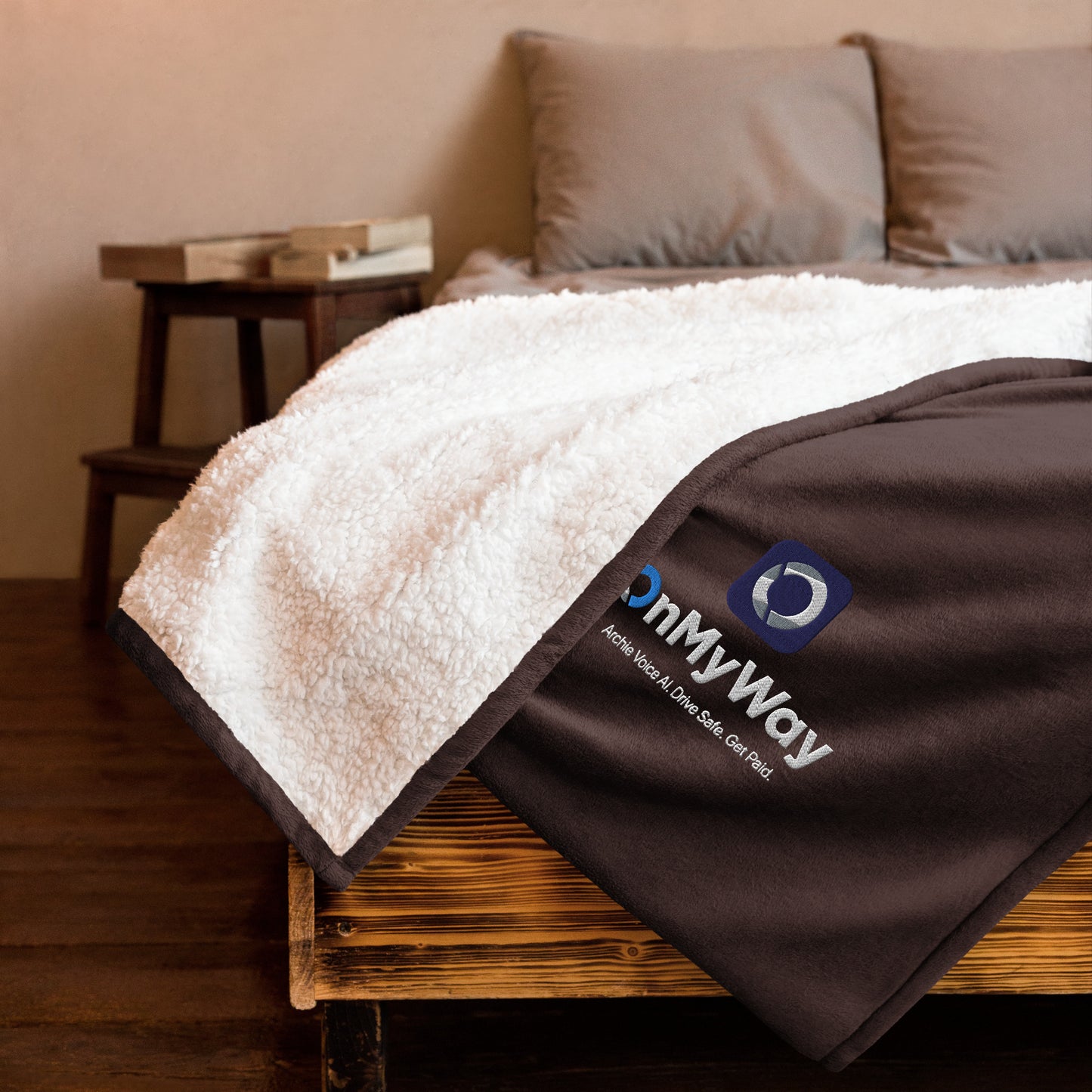 OnMyWay Premium sherpa blanket