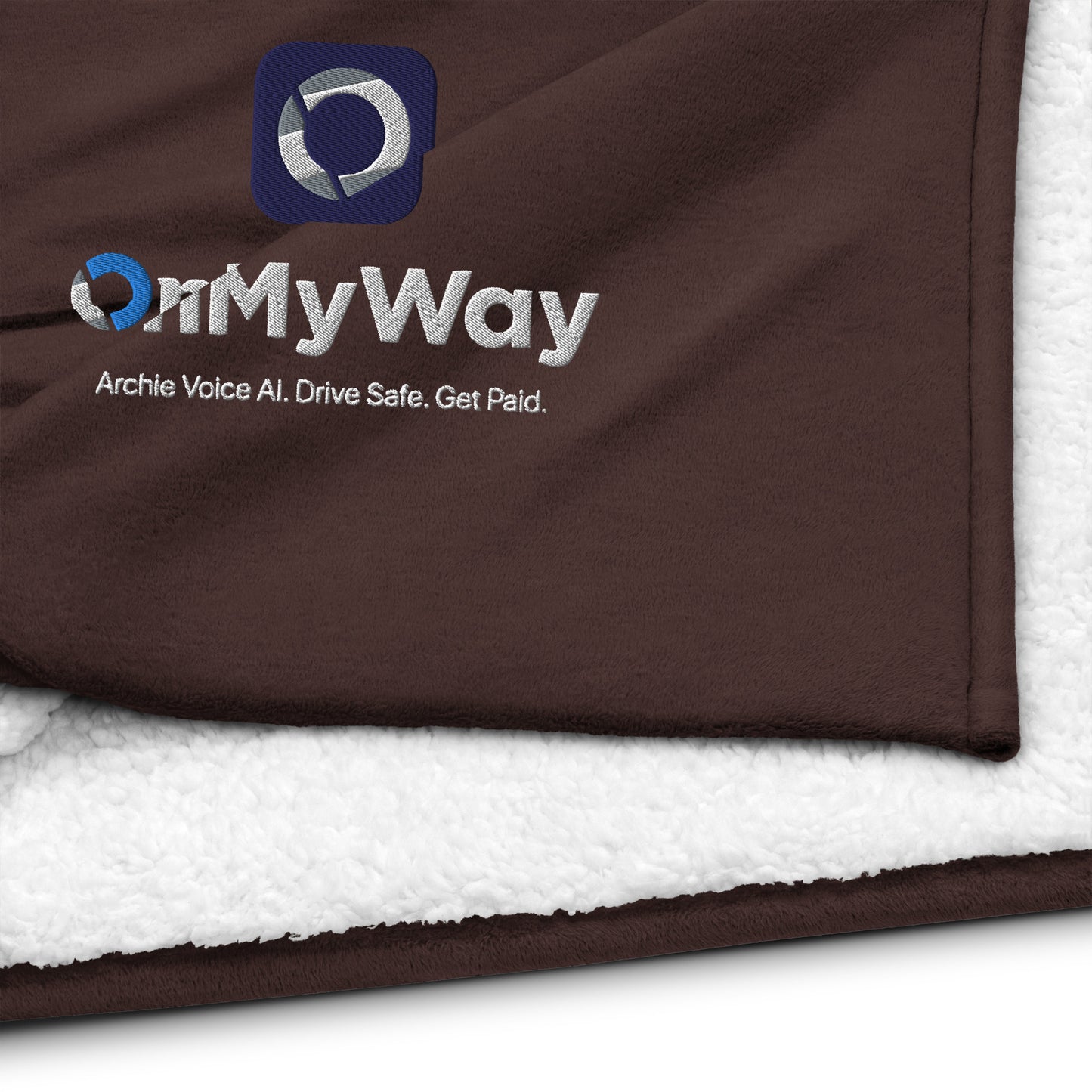 OnMyWay Premium sherpa blanket