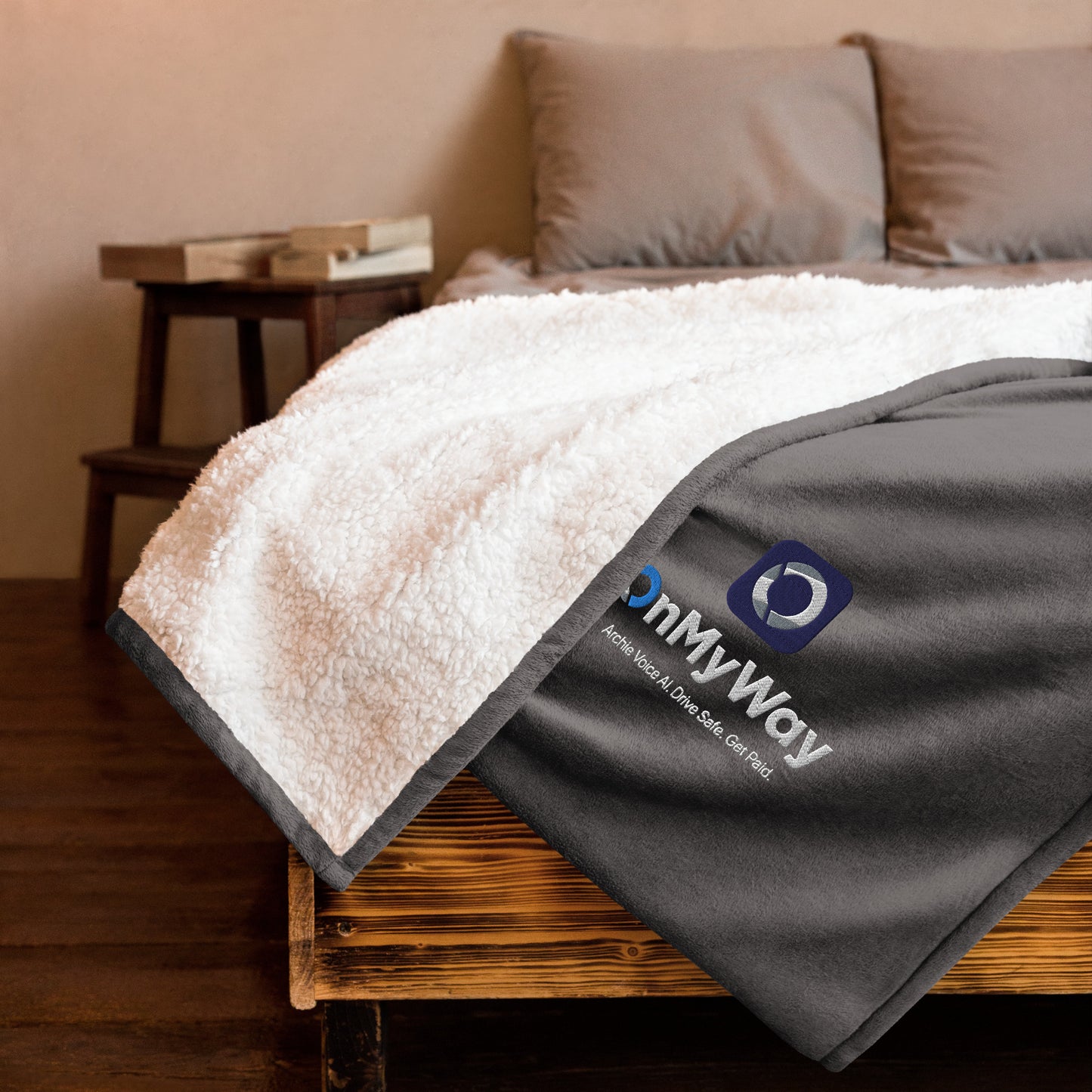 OnMyWay Premium sherpa blanket