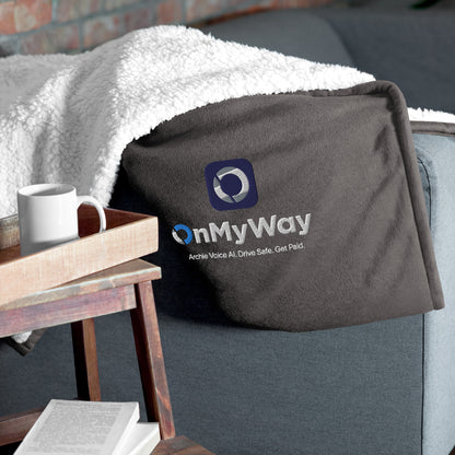 OnMyWay Premium sherpa blanket