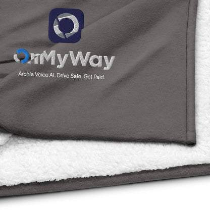 OnMyWay Premium sherpa blanket