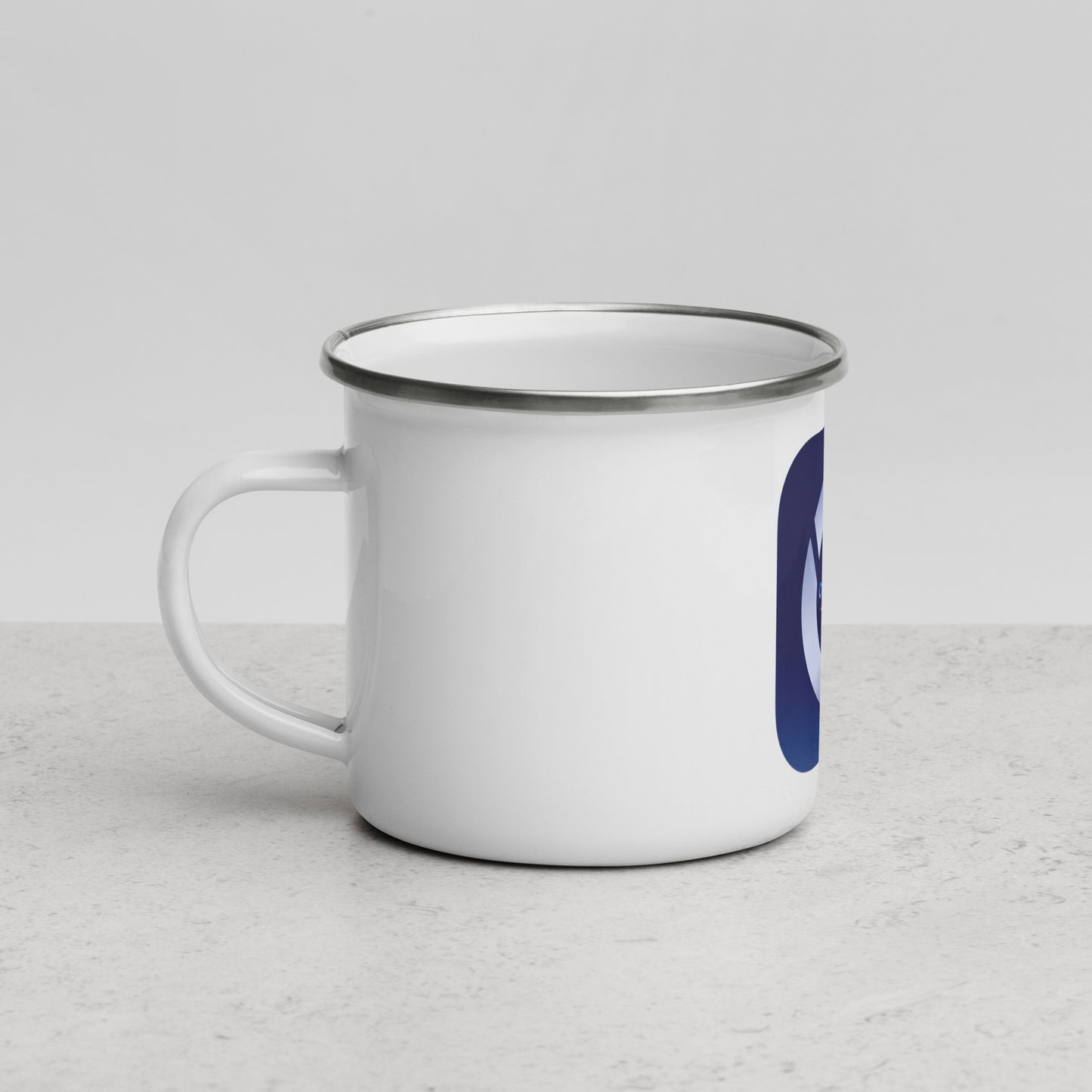 OnMyWay Enamel Mug