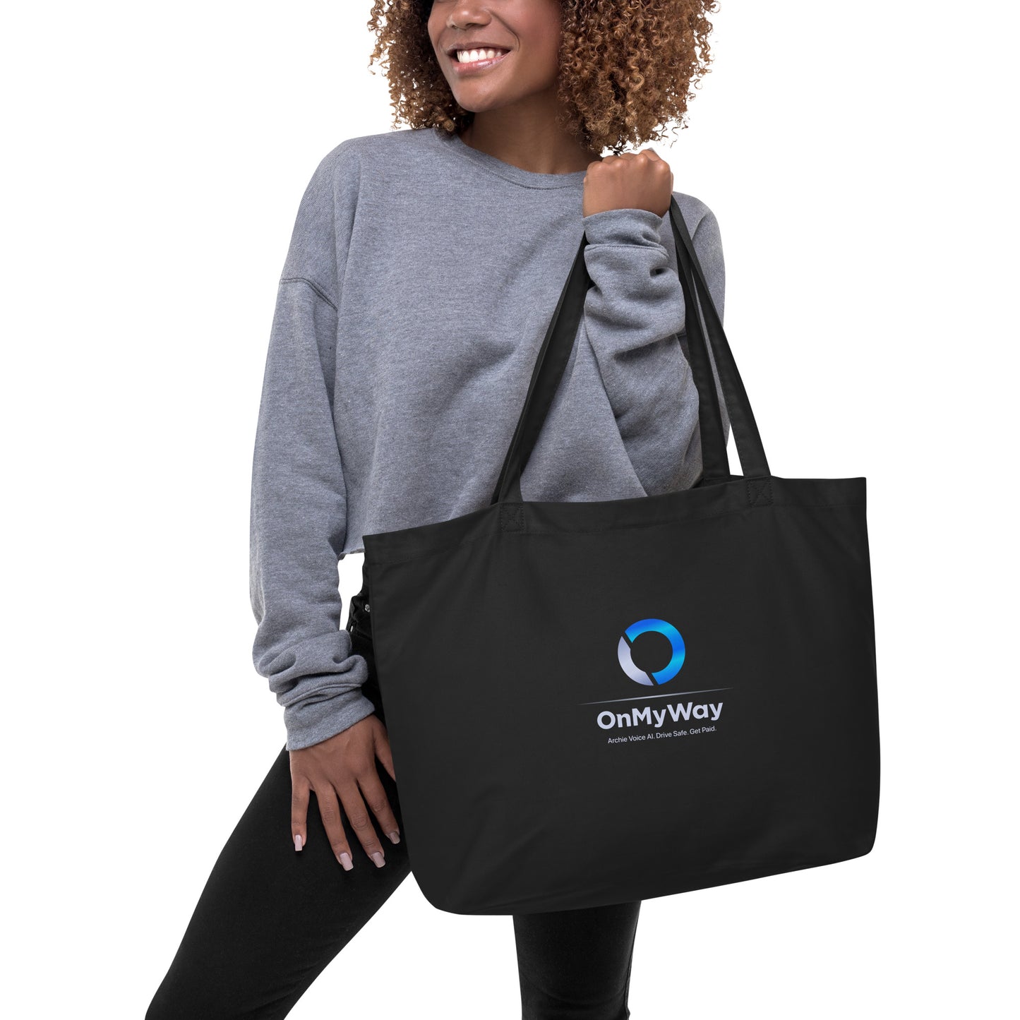 OnMyWay Large organic tote bag