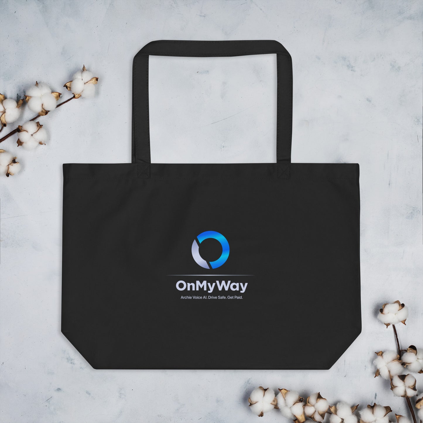 OnMyWay Large organic tote bag