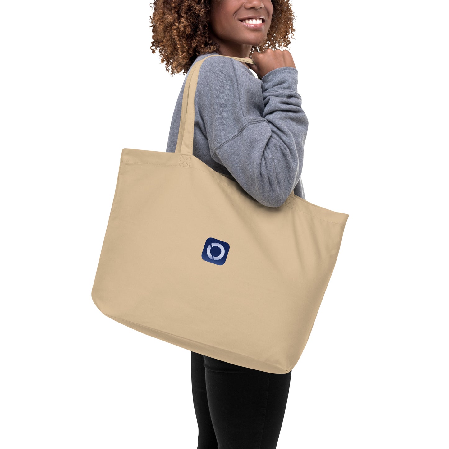 OnMyWay Large organic tote bag