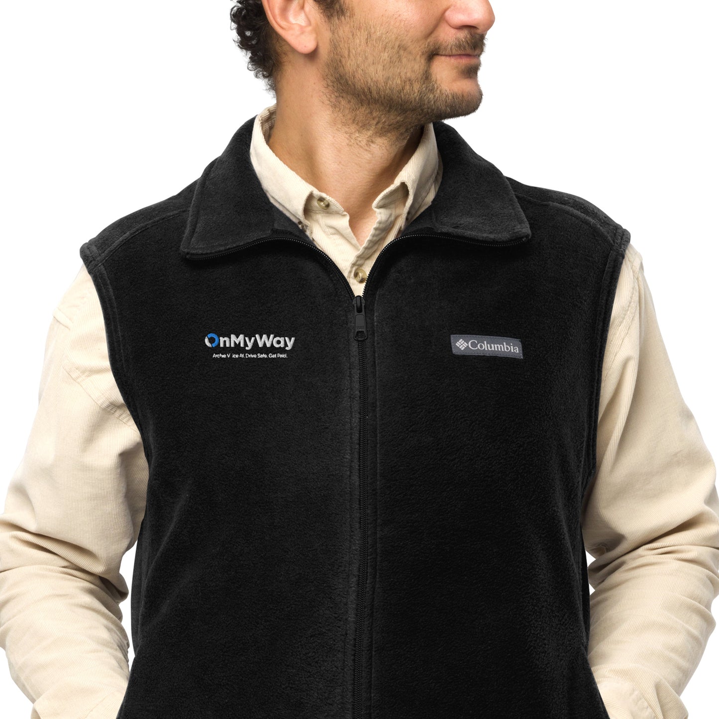 OnMyWay Men’s Columbia fleece vest