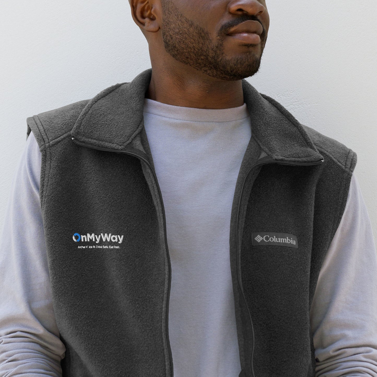 OnMyWay Men’s Columbia fleece vest