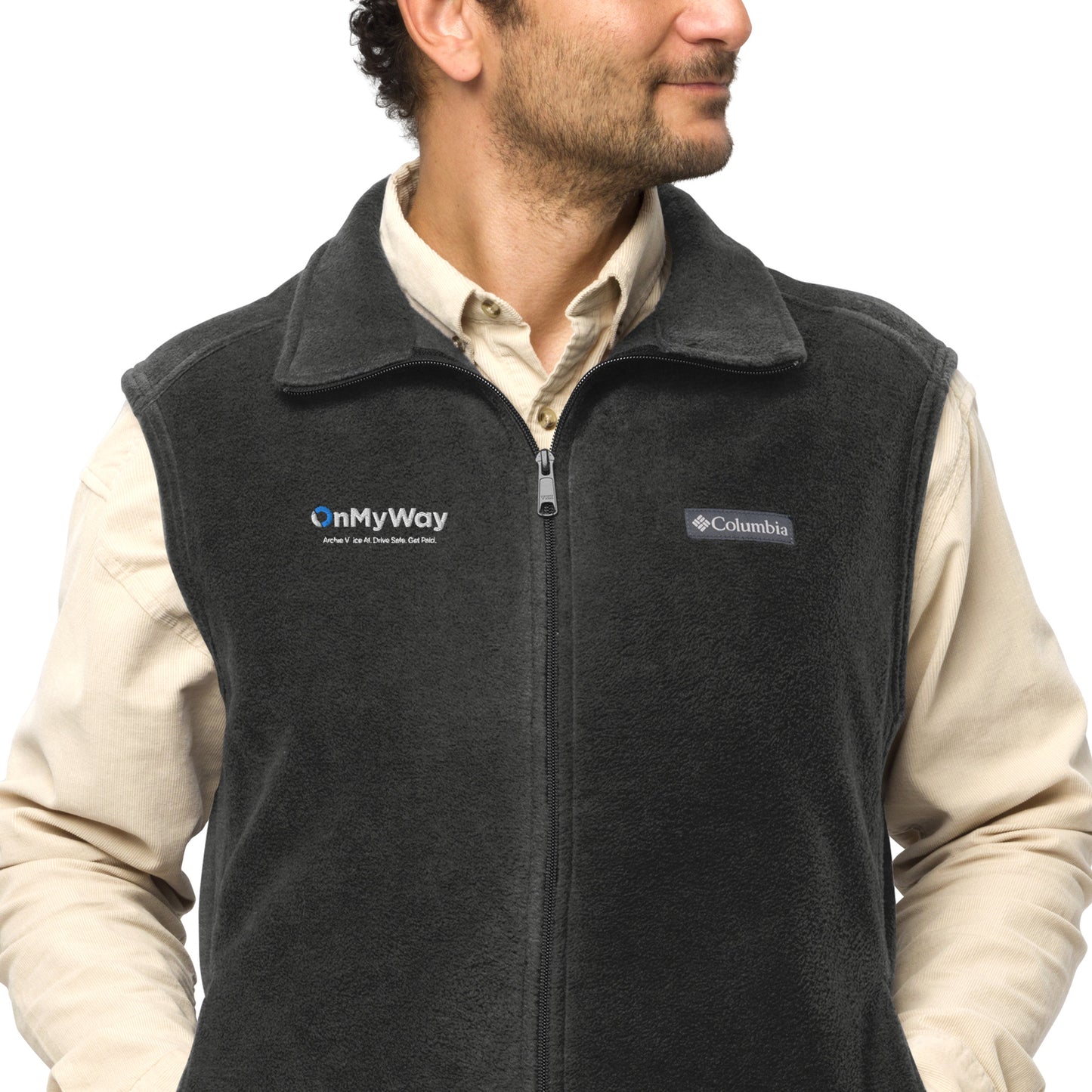 OnMyWay Men’s Columbia fleece vest