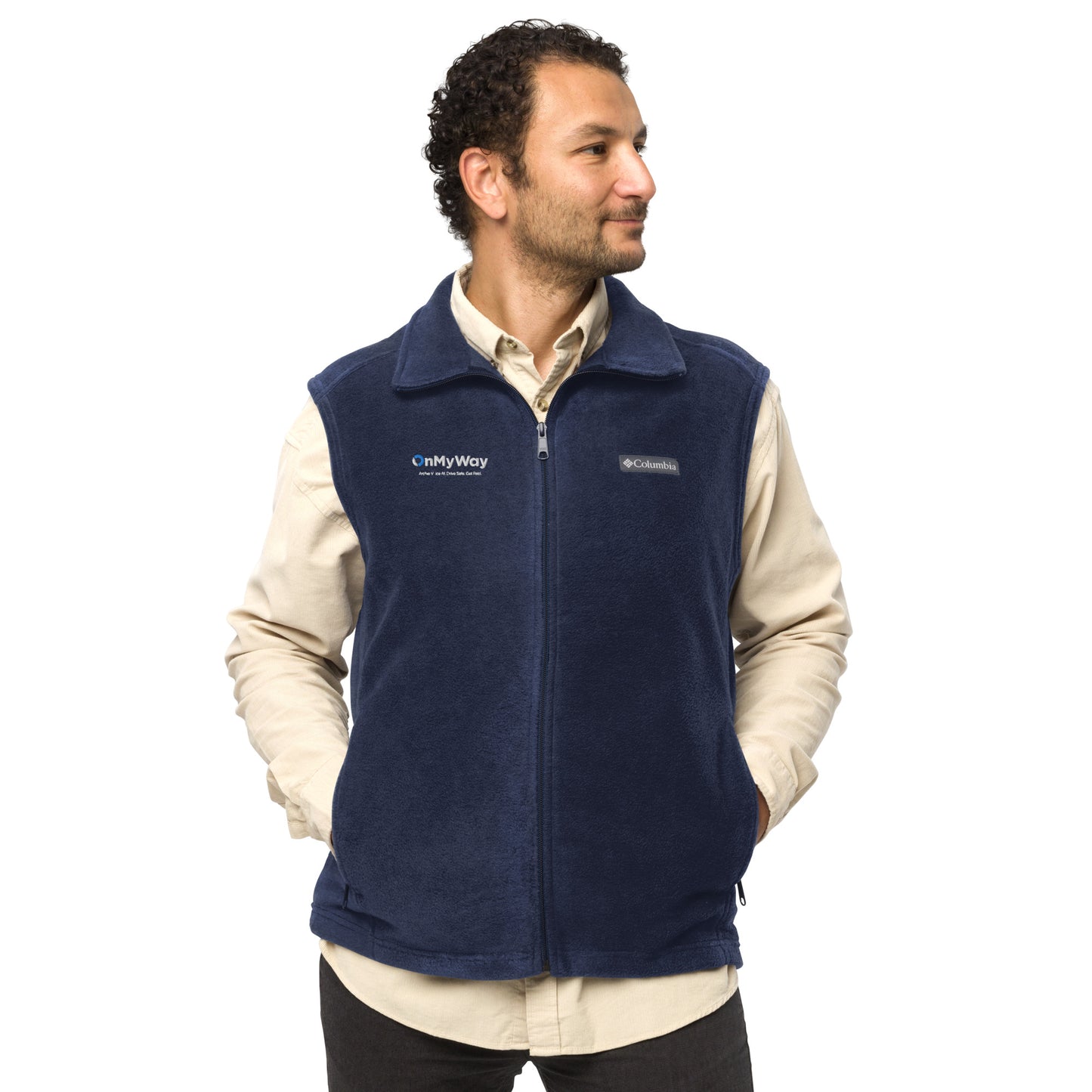 OnMyWay Men’s Columbia fleece vest