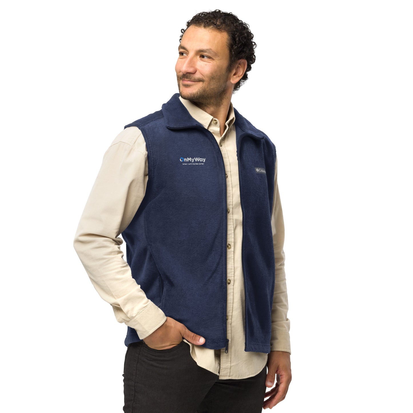 OnMyWay Men’s Columbia fleece vest