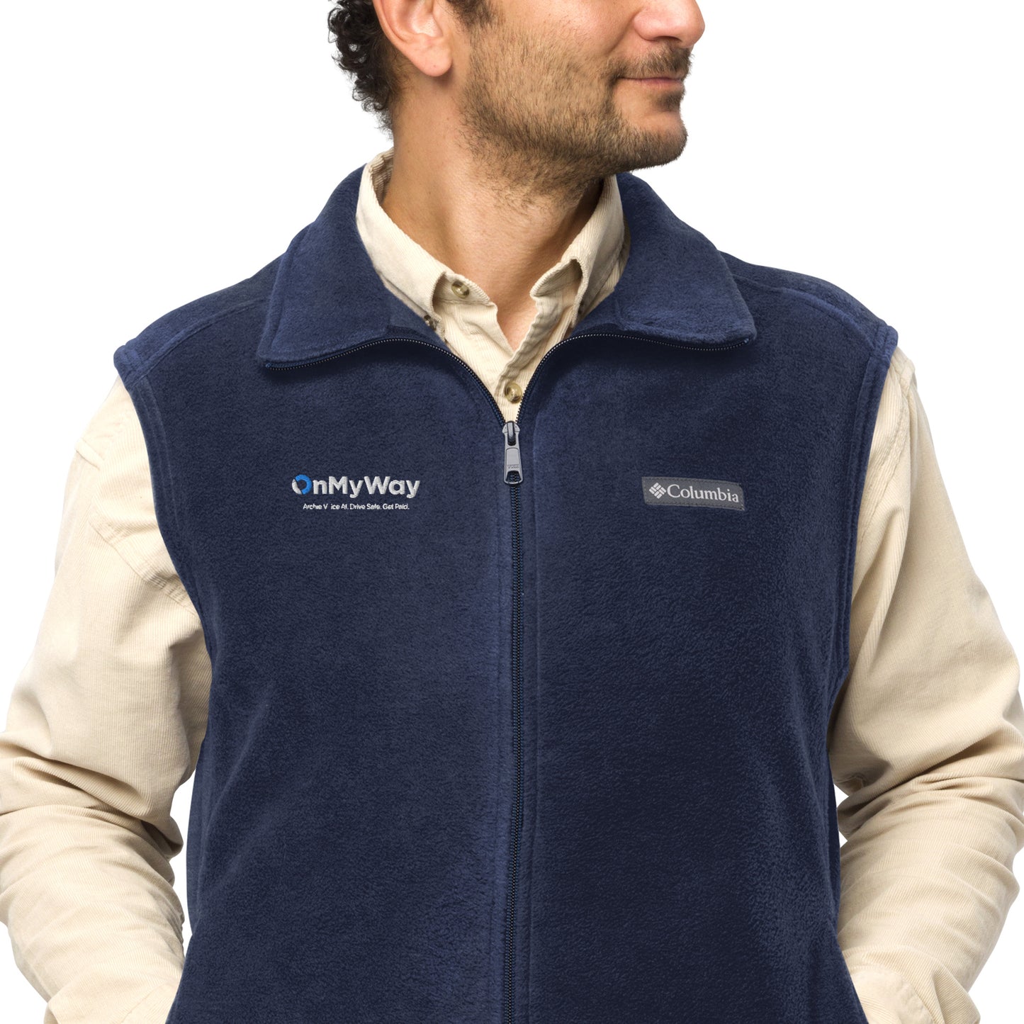 OnMyWay Men’s Columbia fleece vest