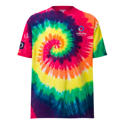 OnMyWay Oversized tie-dye t-shirt