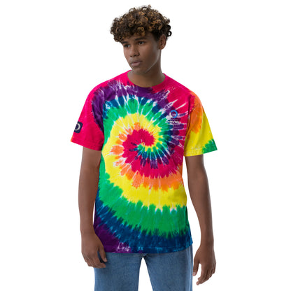 OnMyWay Oversized tie-dye t-shirt