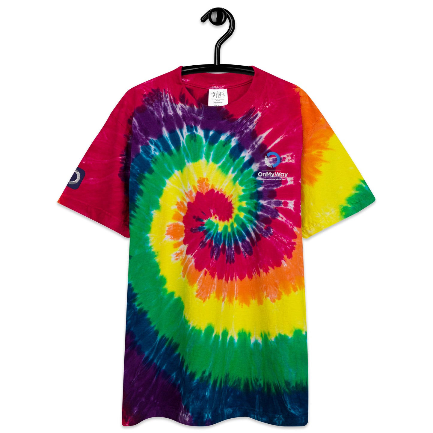 OnMyWay Oversized tie-dye t-shirt