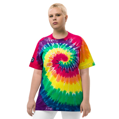 OnMyWay Oversized tie-dye t-shirt