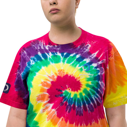 OnMyWay Oversized tie-dye t-shirt