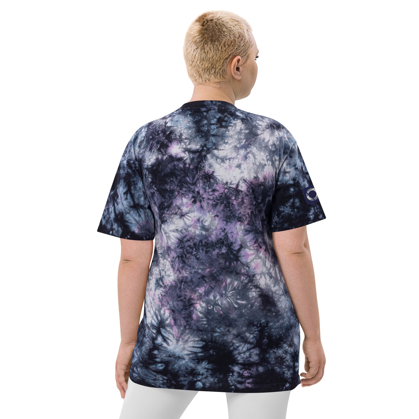 OnMyWay Oversized tie-dye t-shirt