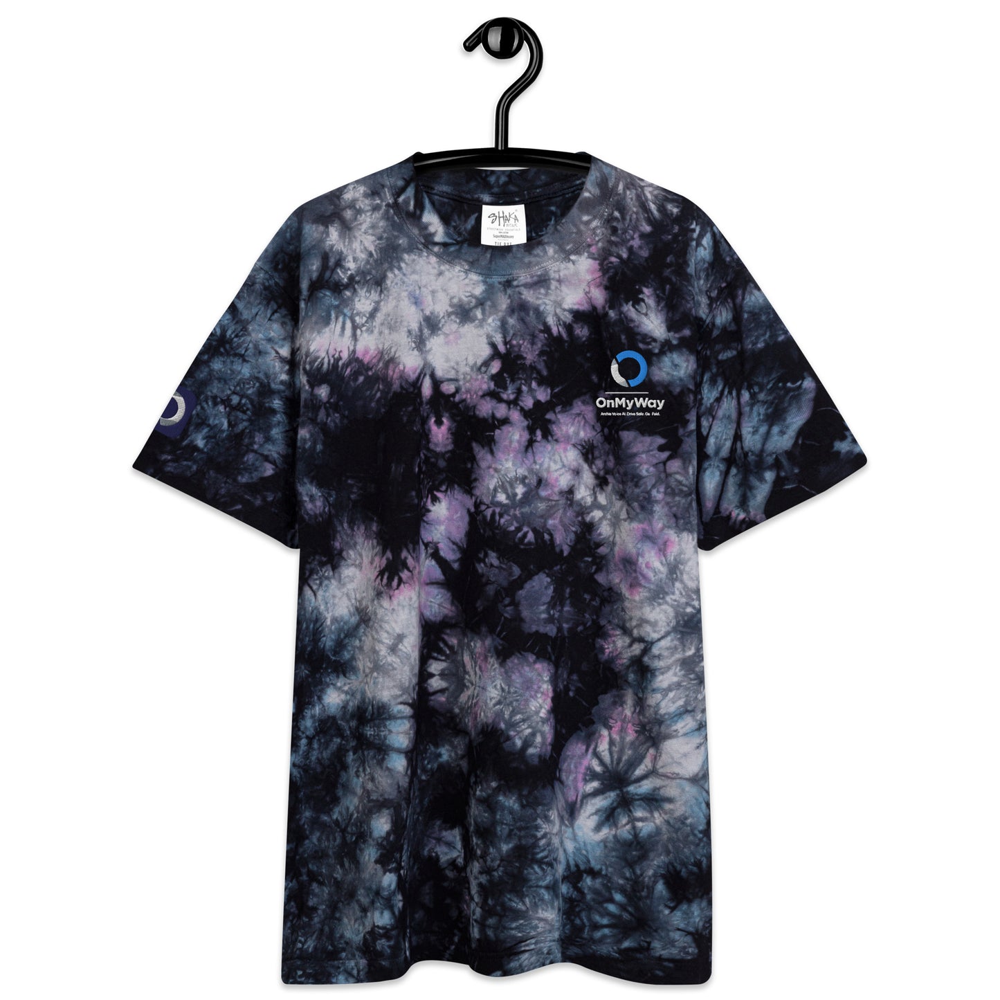 OnMyWay Oversized tie-dye t-shirt