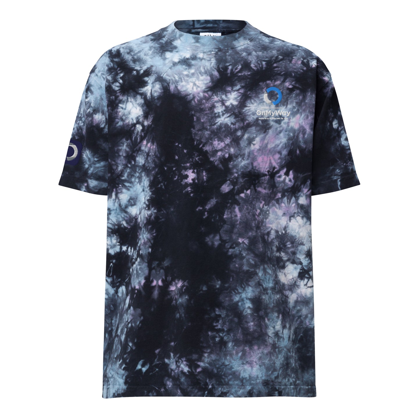 OnMyWay Oversized tie-dye t-shirt