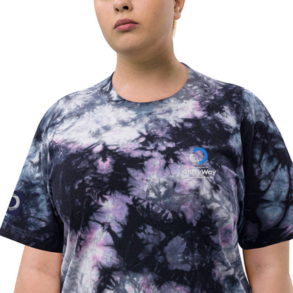 OnMyWay Oversized tie-dye t-shirt
