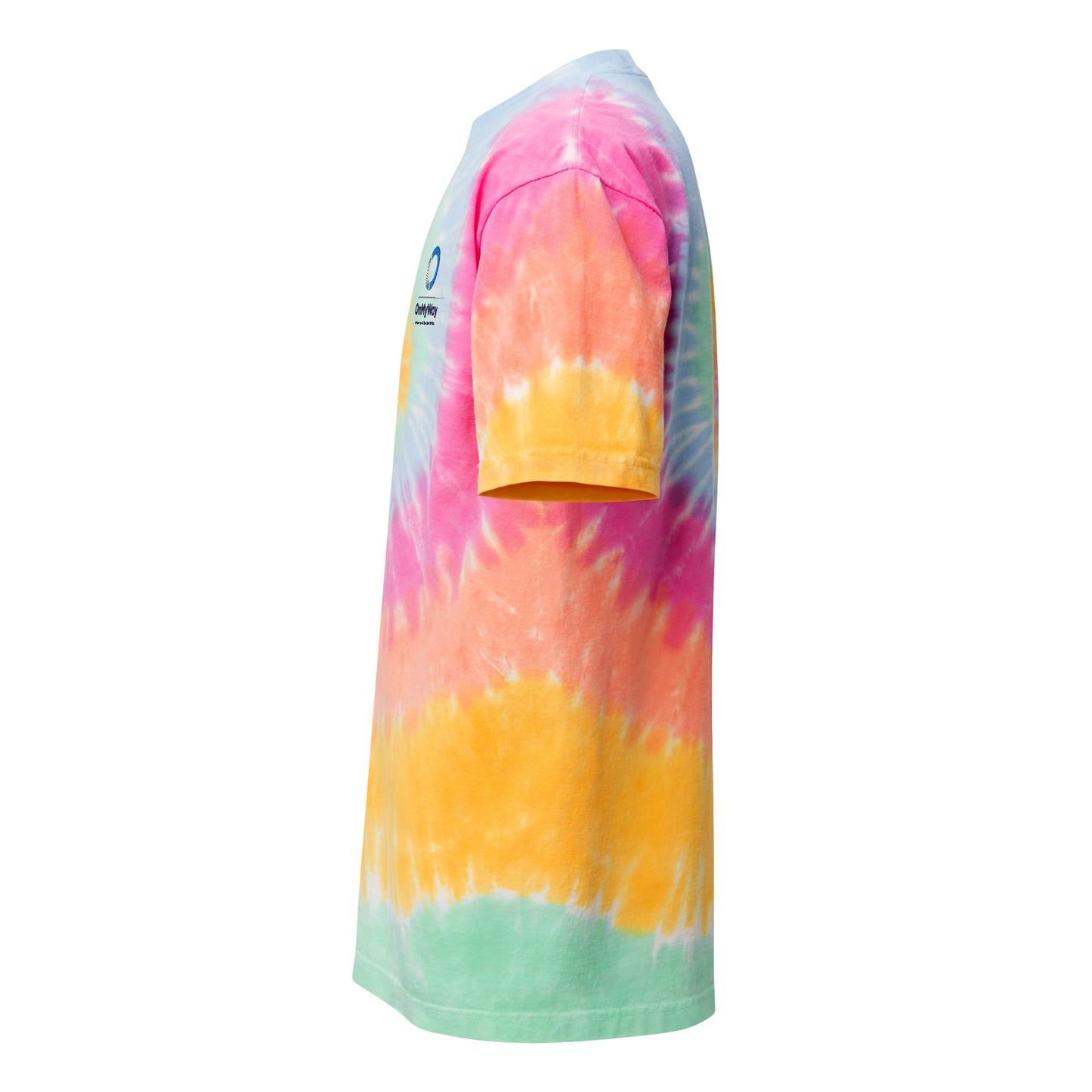 OnMyWay Oversized tie-dye t-shirt