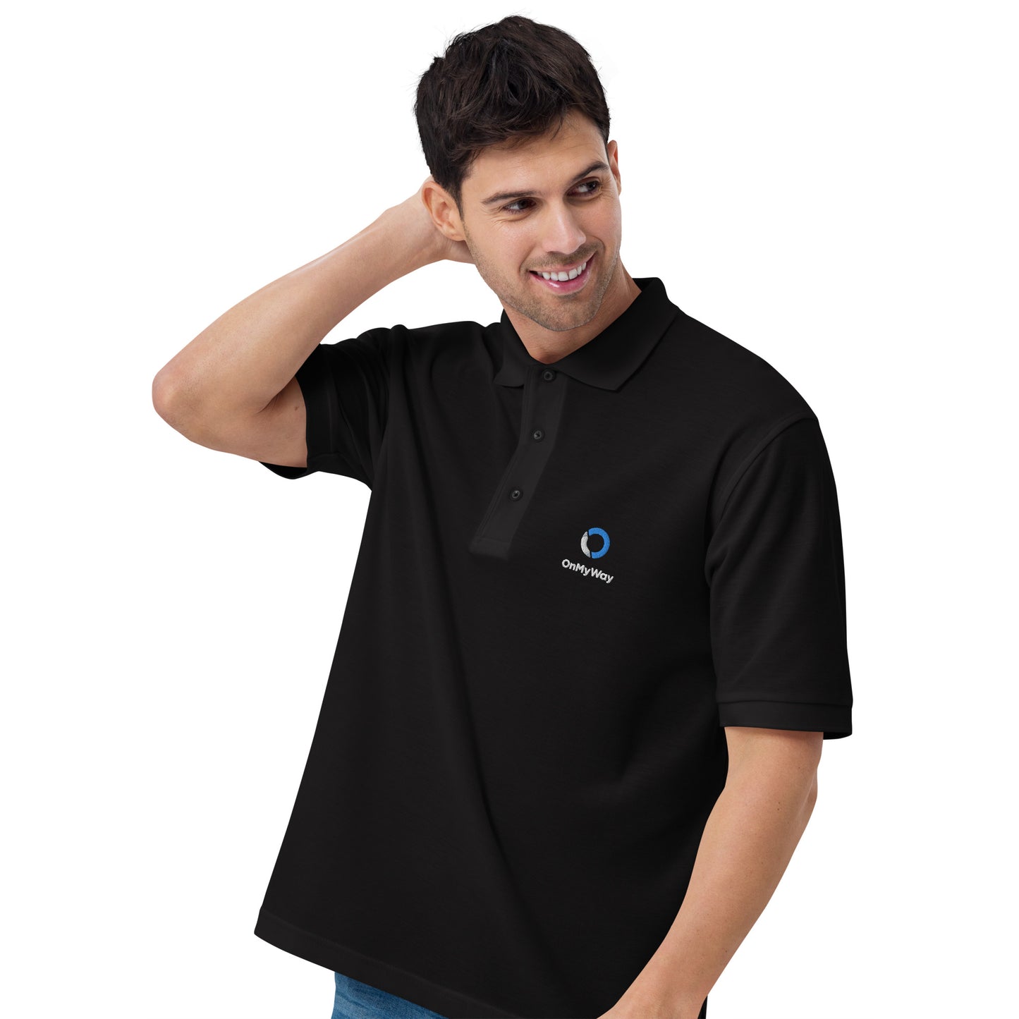 OnMyWay Men's Premium Polo