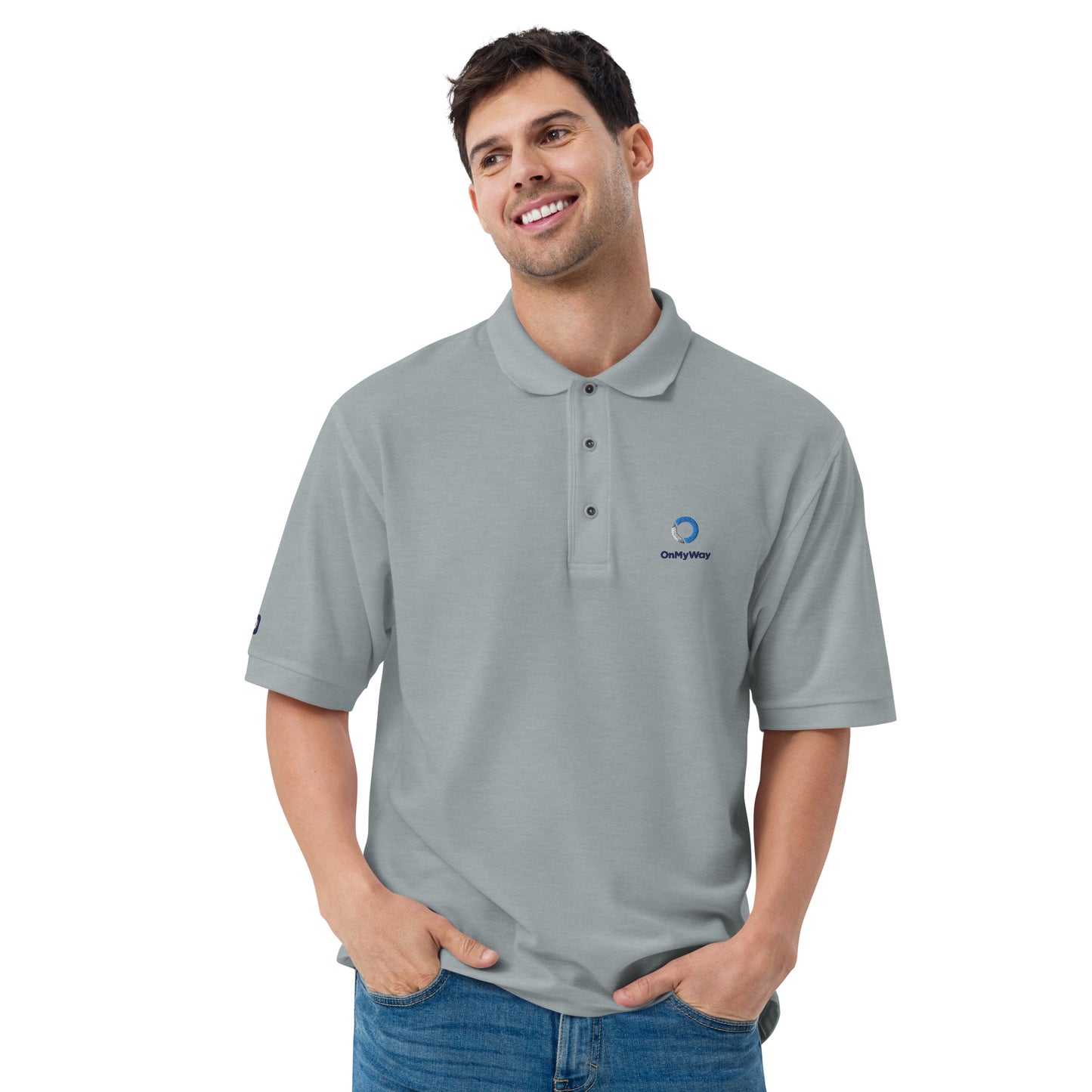 OnMyWay Men's Premium Polo