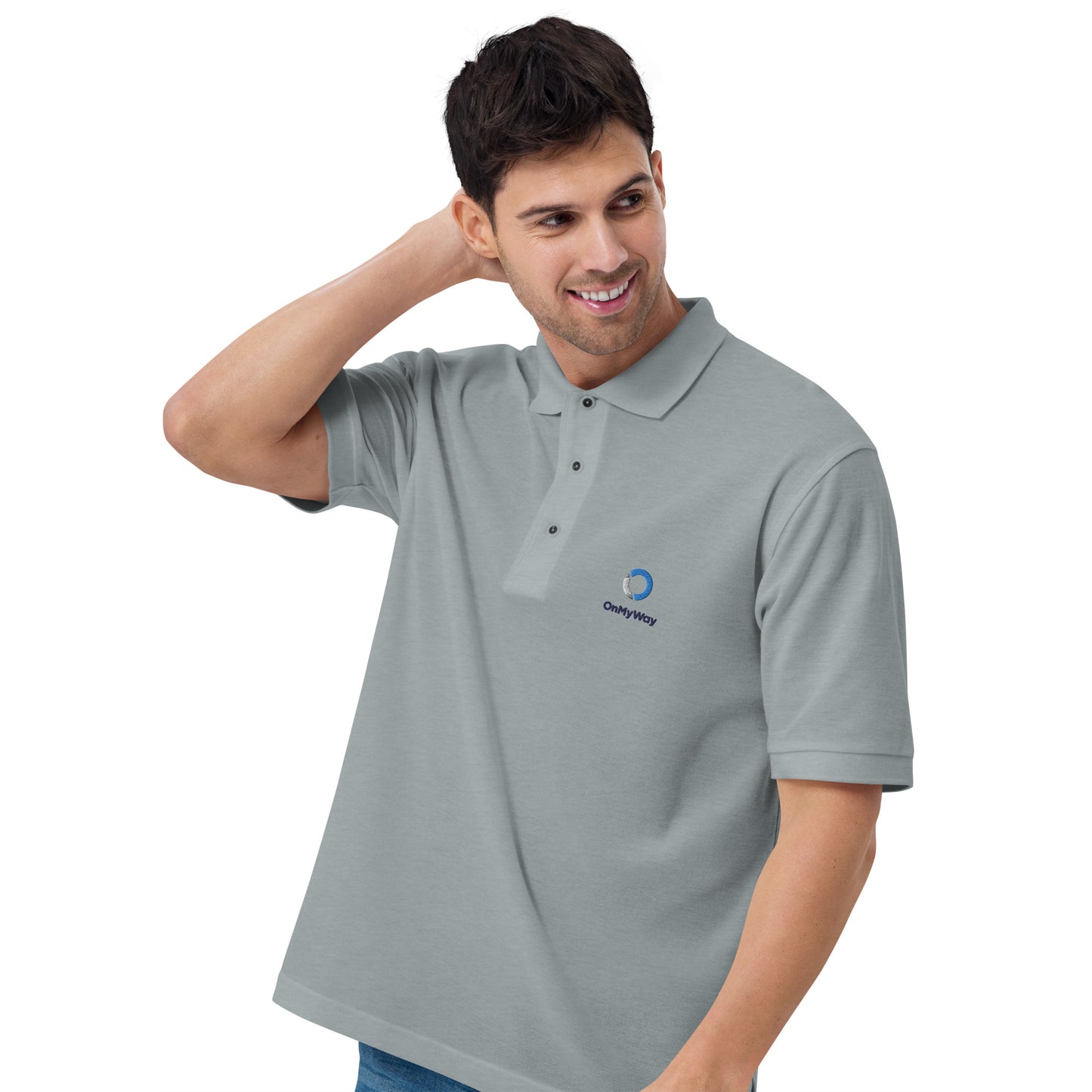 OnMyWay Men's Premium Polo