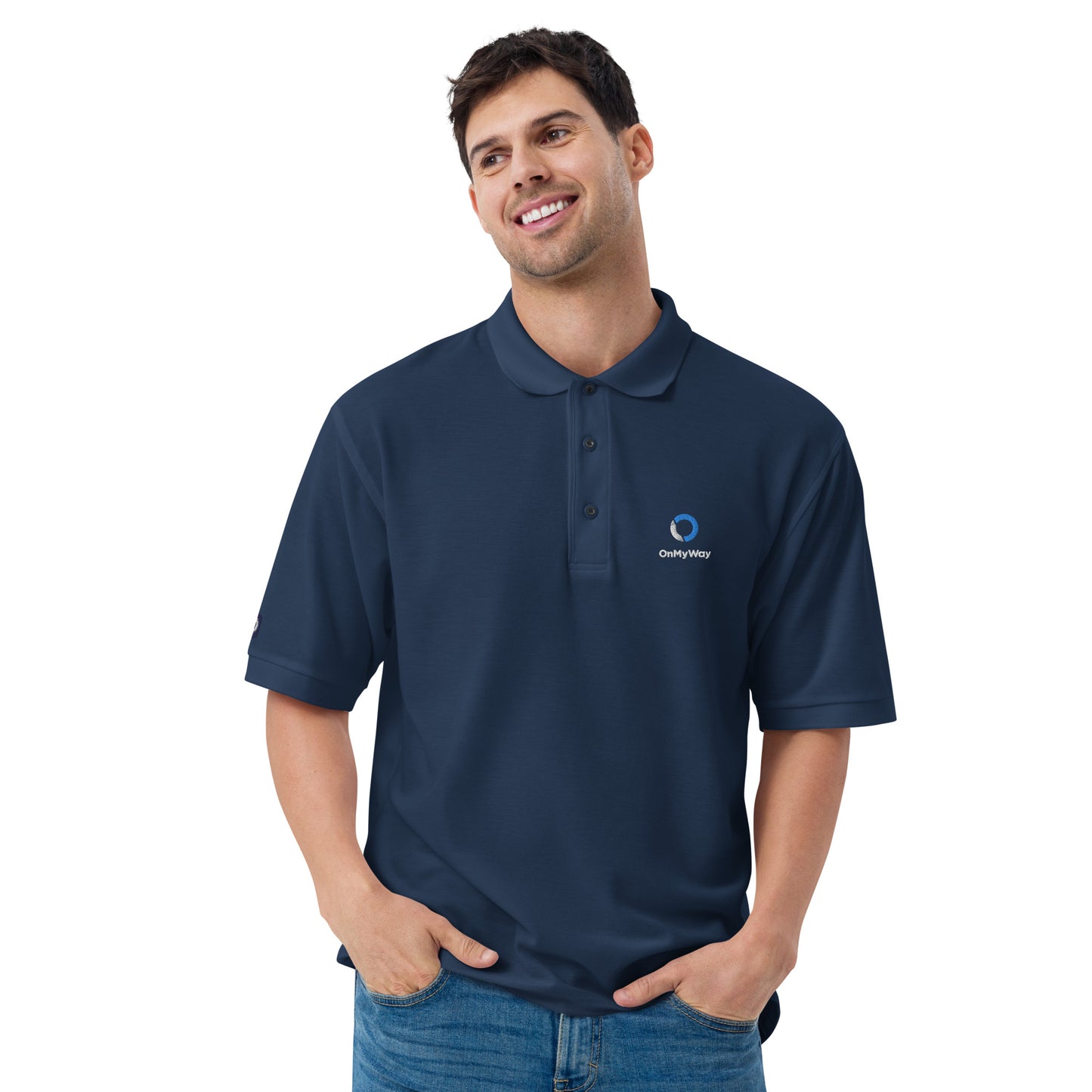 OnMyWay Men's Premium Polo