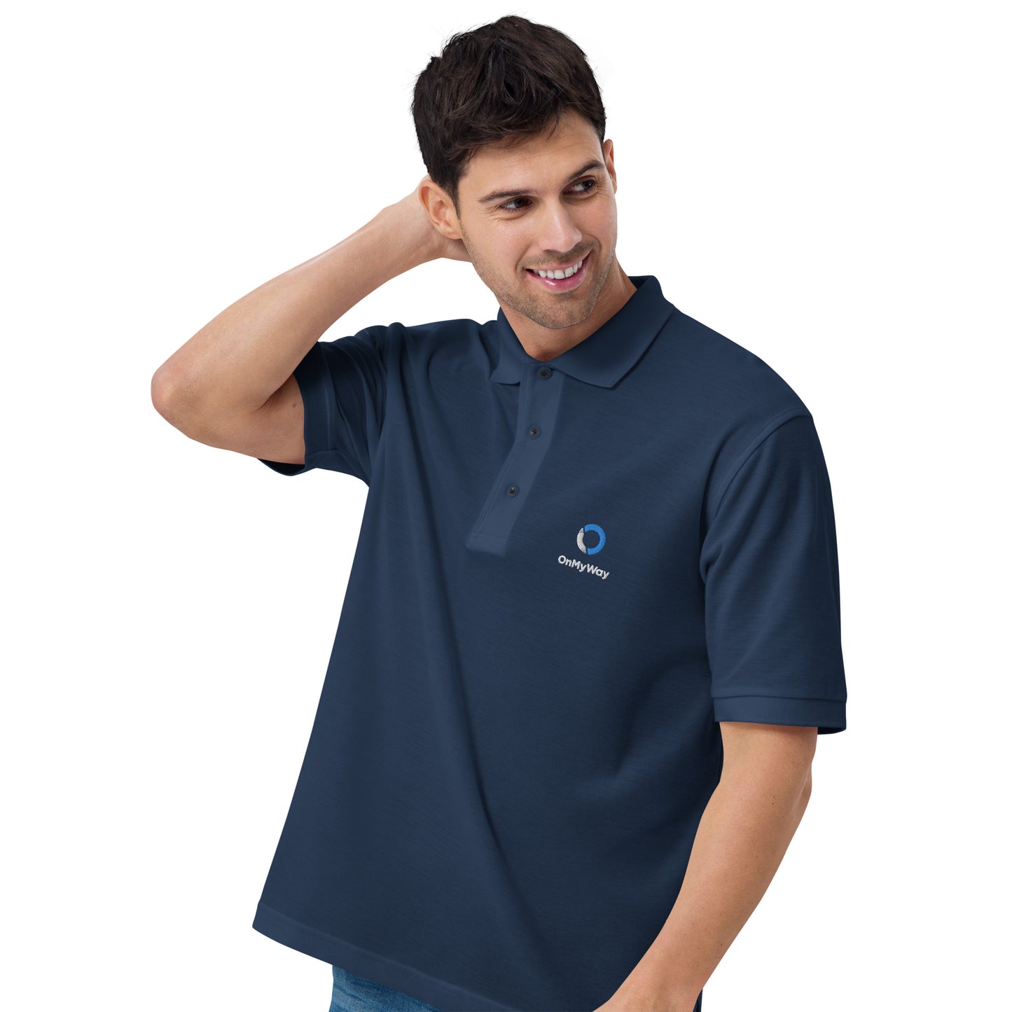 OnMyWay Men's Premium Polo